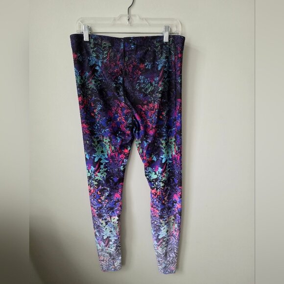 LOLE | Sierra Femme Ombre Leggings Purple Sz LARGE - Picture 3 of 4